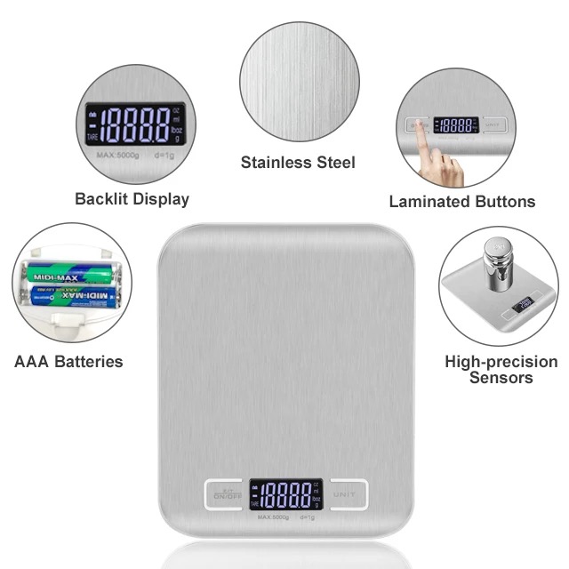 Digital food scale